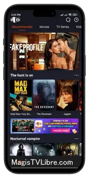 Imagen del héroe de Magis TV